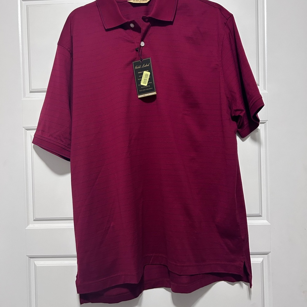 Classic Burgundy Polo Shirt